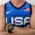 Camiseta Regata Basquete USA EUA Seleção Estados Unidos Durant 7 2020 Nike Azul - Imagem 7