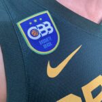 Camiseta Regata Basquete Brasil Gui Santos 11 Verde 2024 Nike - Imagem 5