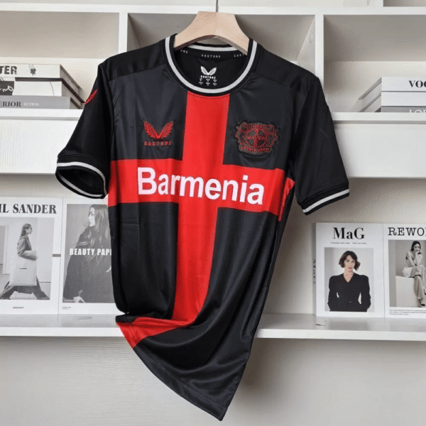 Camisa Bayer Leverkusen Home - Versão Torcedor 2024 - Preta - Castore - Imagem 24