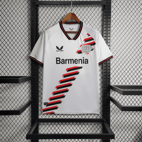 Camisa Bayer Leverkusen Away - Versão Torcedor 2024 - Branca - Castore - Imagem 28