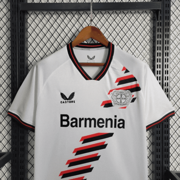 Camisa Bayer Leverkusen Away - Versão Torcedor 2024 - Branca - Castore - Imagem 29