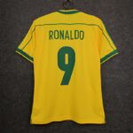 Camisa Retrô Clássica Seleção Brasileira Brasil – Nike Masculina – Amarela – 1998 - Imagem 18