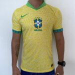 Camisa Brasil Seleção Brasileira Home Amarela Jogador Copa América 2024/25 Nike