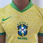 Camisa Brasil Seleção Brasileira Home Amarela Jogador Copa América 2024/25 Nike - Imagem 3