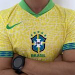 Camisa Brasil Seleção Brasileira Home Amarela Jogador Copa América 2024/25 Nike - Imagem 9