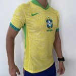 Camisa Brasil Seleção Brasileira Home Amarela Jogador Copa América 2024/25 Nike - Imagem 13