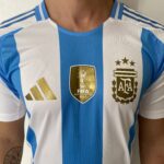 Camisa Seleção Argentina Home Patch Copa do Mundo Catar 2024/25 Adidas - Versão Jogador - Imagem 3