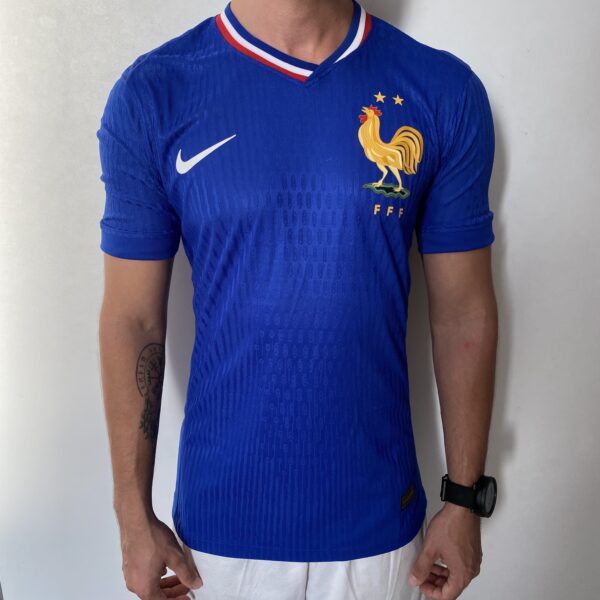 Camisa Seleção França Home Jogador EuroCopa 2024 Nike - Imagem 1