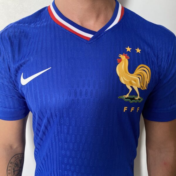 Camisa Seleção França Home Jogador EuroCopa 2024 Nike - Imagem 3