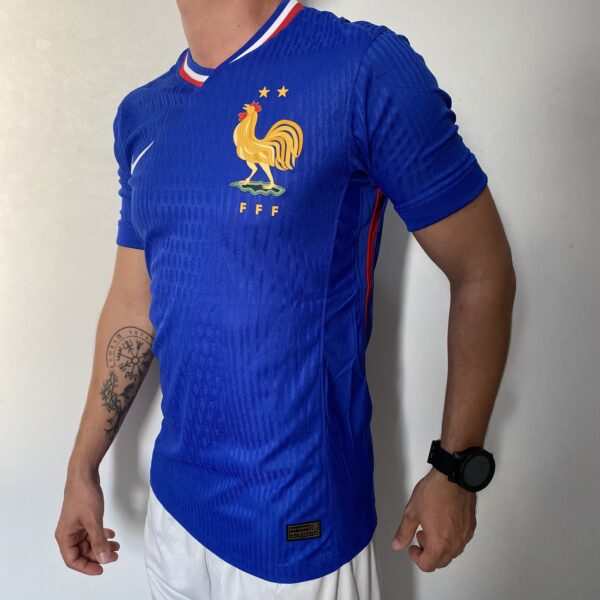 Camisa Seleção França Home Jogador EuroCopa 2024 Nike - Imagem 11