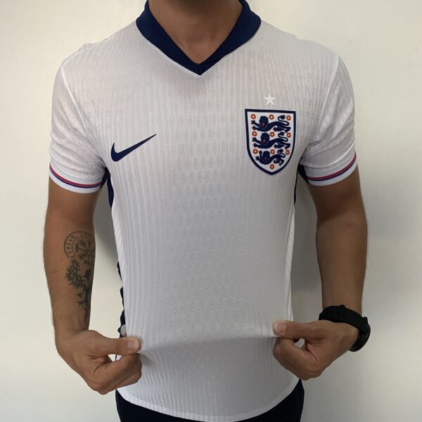 Camisa Seleção Inglaterra Home Jogador EuroCopa 2024 Nike - Imagem 9