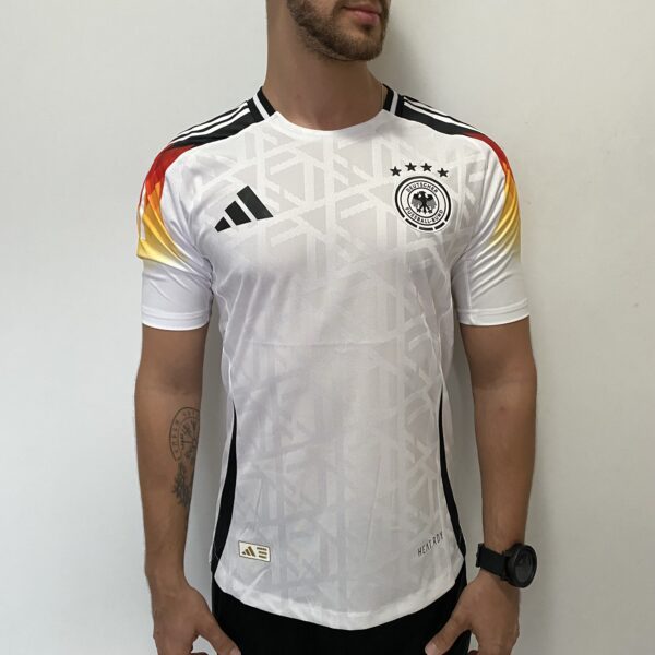 Camisa Seleção Alemanha Home Branca Jogador EuroCopa 2024 Adidas - Imagem 2