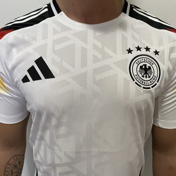 Camisa Seleção Alemanha Home Branca Jogador EuroCopa 2024 Adidas - Imagem 3