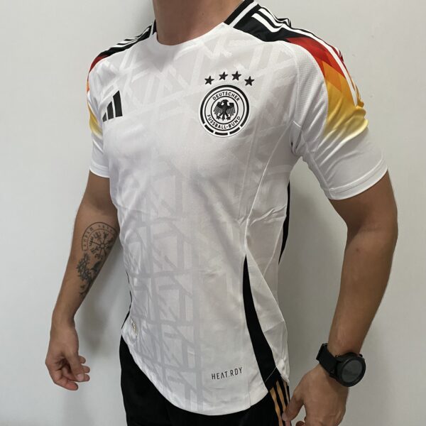 Camisa Seleção Alemanha Home Branca Jogador EuroCopa 2024 Adidas - Imagem 12