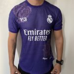 Camisa Real Madrid 4th Versão Jogador 2025 Edição Especial Adidas Y-3 Roxa