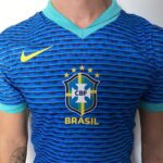 Camisa Brasil Seleção Brasileira Away Azul Jogador Copa América 2024/25 Nike - Imagem 3