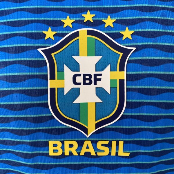 Camisa Brasil Seleção Brasileira Away Azul Jogador Copa América 2024/25 Nike - Imagem 5