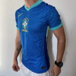 Camisa Brasil Seleção Brasileira Away Azul Jogador Copa América 2024/25 Nike - Imagem 11