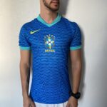 Camisa Brasil Seleção Brasileira Away Azul Jogador Copa América 2024/25 Nike - Imagem 16
