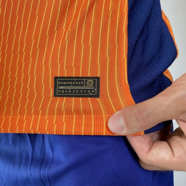 Camisa Seleção Holanda Home Versão Jogador EuroCopa 2024 Laranja Nike - Imagem 12