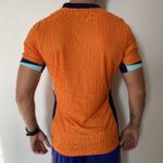 Camisa Seleção Holanda Home Versão Jogador EuroCopa 2024 Laranja Nike - Imagem 14