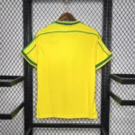 Camisa Retrô Clássica Seleção Brasileira Brasil – Nike Masculina – Amarela – 1998 - Imagem 27