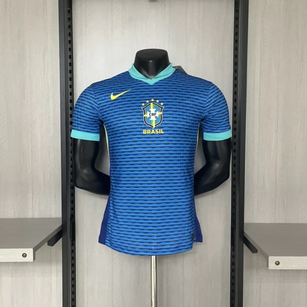 Camisa Brasil Seleção Brasileira Away Azul Jogador Copa América 2024/25 Nike - Imagem 21