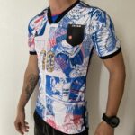 Camisa Seleção Japão - Edição Especial Versão Anime - Dragon-Ball Z - Tsubasa 10 - Versão Jogador 2022/23 Adidas - Branca - Imagem 9