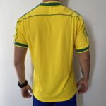 Camisa Retrô Clássica Seleção Brasileira Brasil – Nike Masculina – Amarela – 1998 - Imagem 13