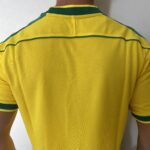 Camisa Retrô Clássica Seleção Brasileira Brasil – Nike Masculina – Amarela – 1998 - Imagem 14