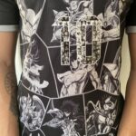 Camisa Seleção Japão - Edição Especial Versão Anime - Cavaleiros do Zodíaco - Tsubasa 10 - Versão Jogador 2022/23 Adidas - Preta - Imagem 8