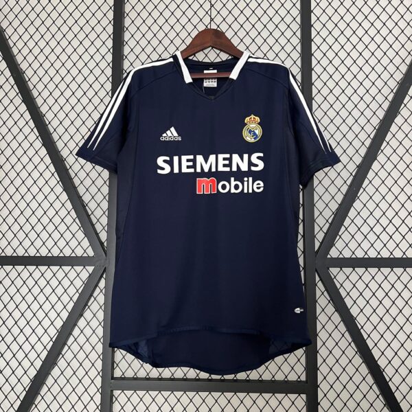 2024-07-10 00.16.33 Camisa Retrô Real Madrid Away Torcedor 2004/05 Adidas - Imagem 1