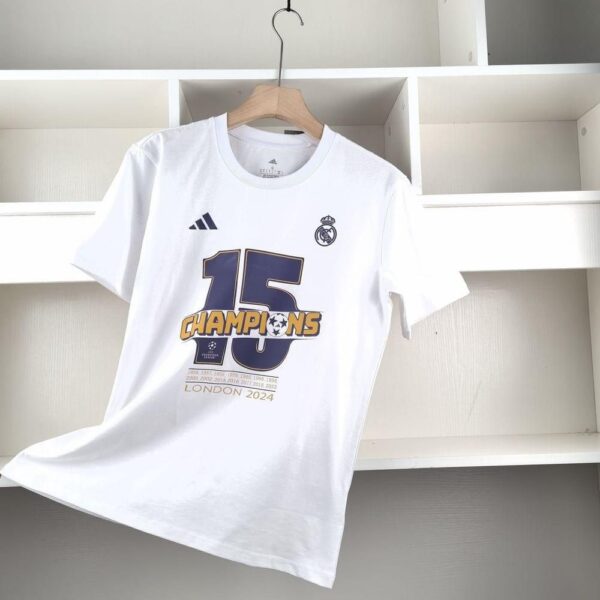 Camisa Real Madrid Comemorativa Champions League 15 Vezes Campeão Adidas - Imagem 2