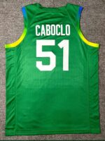 Camiseta Regata Basquete Brasil Olimpíadas 2024 Paris Verde 2024-2025 Nike - Imagem 2