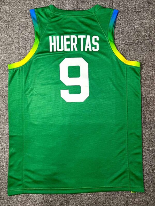 Camiseta Regata Basquete Brasil Olimpíadas 2024 Paris Verde 2024-2025 Nike - Imagem 4