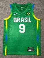Camiseta Regata Basquete Brasil Olimpíadas 2024 Paris Verde 2024-2025 Nike - Imagem 3