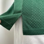 Camiseta Regata Basquete NBA Boston Celtics 33 Larry Bird Mitchell & Ness Verde 1985/86 - Imagem 13