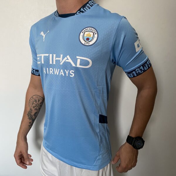 Camisa Manchester City Home Versão Jogador 24/2025 Puma - Imagem 8