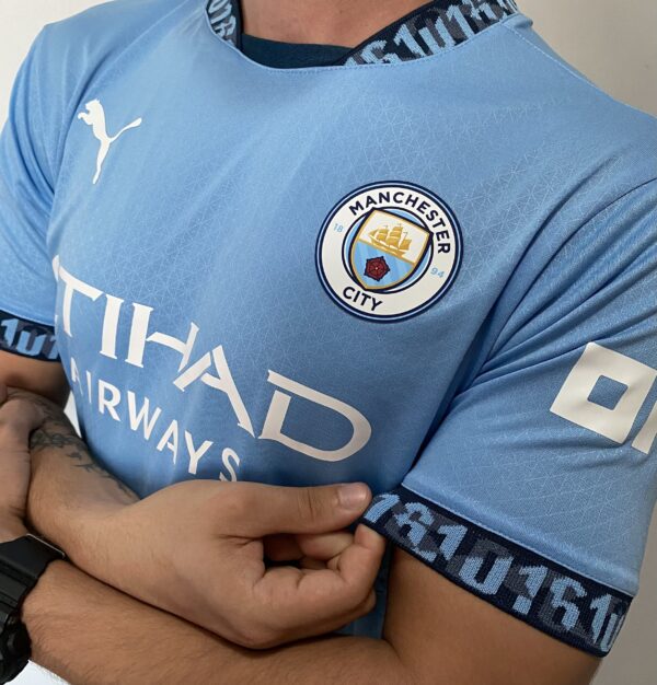 Camisa Manchester City Home Versão Jogador 24/2025 Puma - Imagem 12