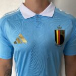 Camisa Seleção Bélgica Away Versão Jogador EuroCopa 2024/25 Adidas Azul - Imagem 4
