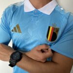 Camisa Seleção Bélgica Away Versão Jogador EuroCopa 2024/25 Adidas Azul - Imagem 9