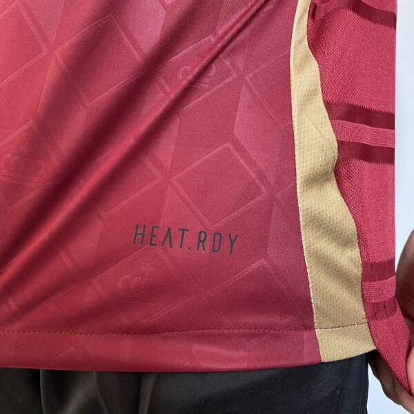 Camisa Seleção Bélgica Home Versão Jogador EuroCopa 2024/25 Adidas Vermelha - Imagem 10