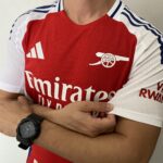 Camisa Arsenal Home Versão Jogador 24/2025 Vermelha Adidas - Imagem 7