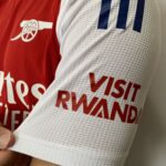 Camisa Arsenal Home Versão Jogador 24/2025 Vermelha Adidas - Imagem 8