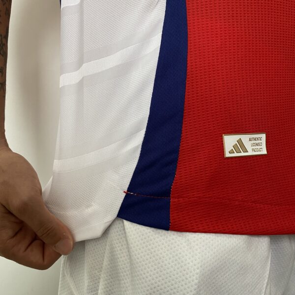 Camisa Arsenal Home Versão Jogador 24/2025 Vermelha Adidas - Imagem 14