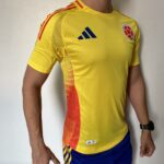 Camisa Seleção Colômbia Home Versão Jogador Copa América 2024/25 Amarela Adidas - Imagem 8