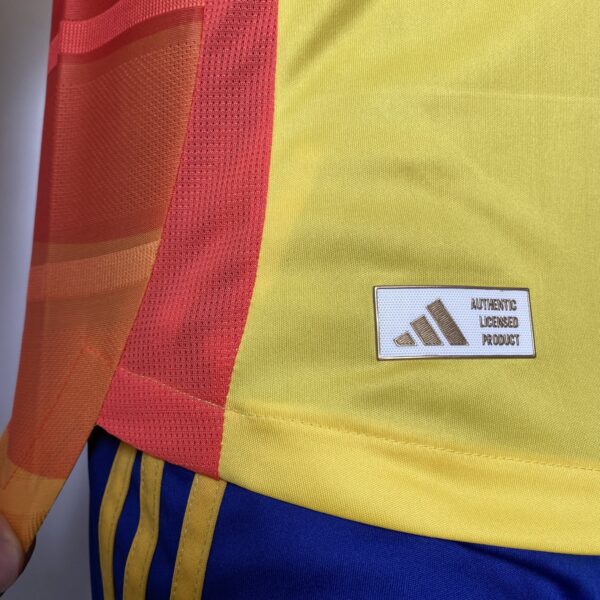 Camisa Seleção Colômbia Home Versão Jogador Copa América 2024/25 Amarela Adidas - Imagem 11