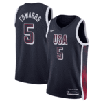 Camiseta Regata Basquete USA EUA Seleção Estados Unidos Olimpíadas Paris 2024 Azul Nike - Imagem 7