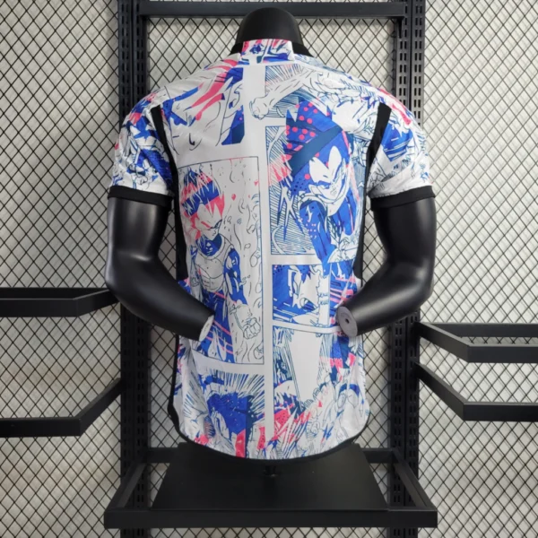 Camisa Seleção Japão - Edição Especial Versão Anime - Dragon-Ball Z - Tsubasa 10 - Versão Jogador 2022/23 Adidas - Branca - Imagem 22