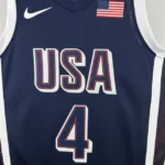Camiseta Regata Basquete USA EUA Seleção Estados Unidos Olimpíadas Paris 2024 Azul Nike - Imagem 29